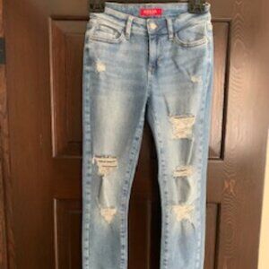 Guess Stressed /Ripped Jeans Size 24
